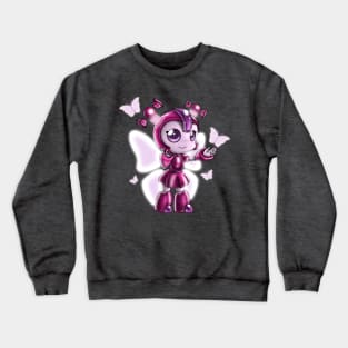 Butterfly Robot Crewneck Sweatshirt